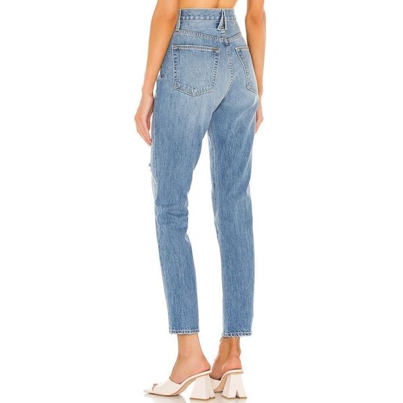 SLVRLAKE Beatnik High Rise Slim Jeans in Trouble Maker Wash - Picture 2 of 10